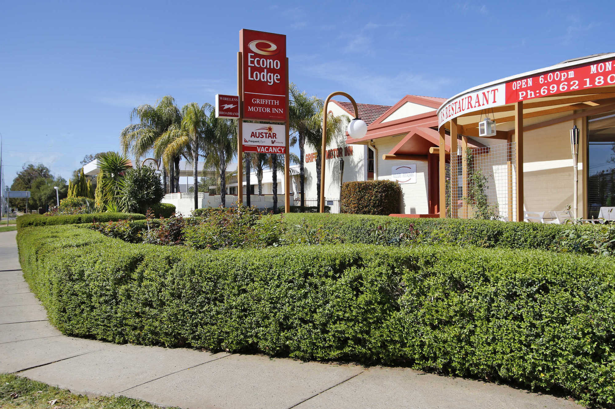 Econo Lodge Griffith Motor Inn Eksteriør billede